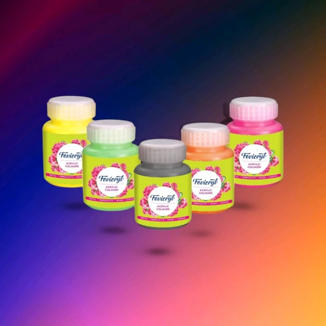 Pidilite Fevicryl Acrylic Colour 100 ML - Ultramarine Blue(23)