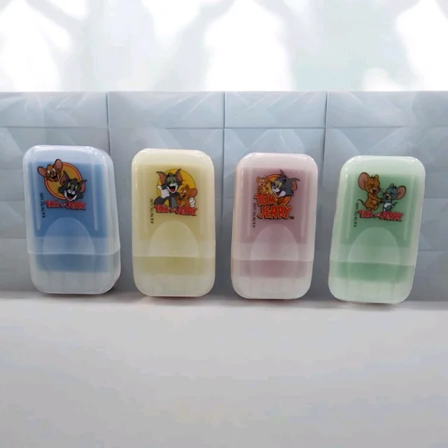Doms DOMS Tom And Jerry Glow Eraser Set Of 4 PC