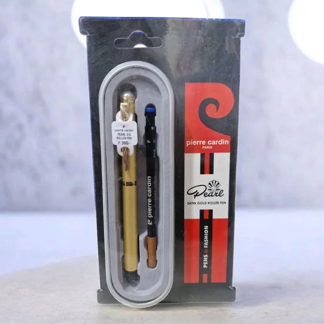 Pierre Cardin Pearl Satin Gold Roller Pen 1 Pc