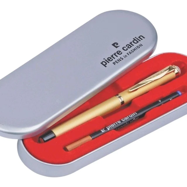 Pierre Cardin Pearl Satin Gold Roller Pen 1 Pc