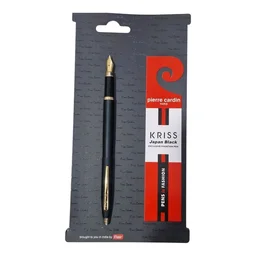 Pierre Cardin Kriss Japan Black Fountain Pen 1 Pc