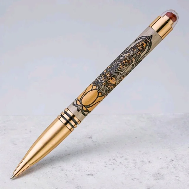 Submarine 1004 Ball pen Twist Mechanism With Rudraksha Accent 1 Pc
