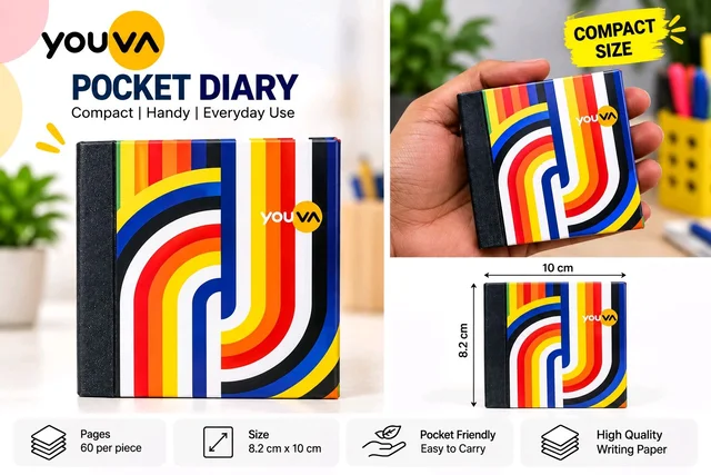 Navneet Youva pocket Diary Set Of 20 N( Pages 60)