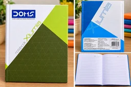 DOMS Notebook Xlumia Diary (160 Pages)