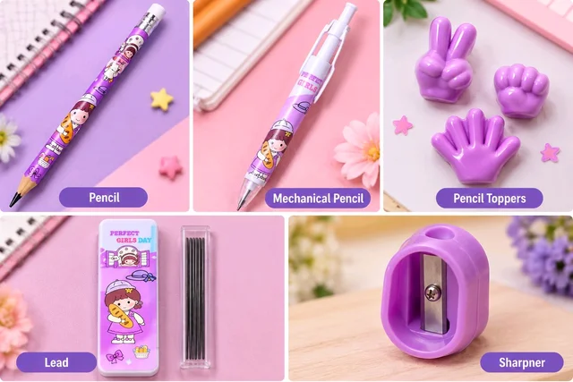 Fancy Pencil Kit For Girls Gift