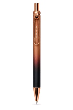 Submarine Flax Clip Tik Tik Metal Rose Gold Pen (1077)