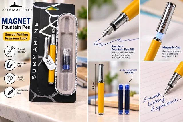 Submarine Magnet Fountain Pen (915)