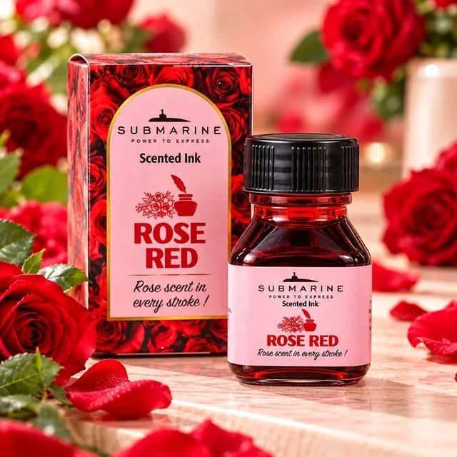 Submarine Rose Scented Fountain Ink(20ML)
