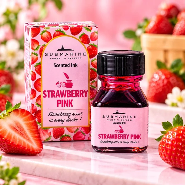 Submarine Strawberry Scented Fountain Ink(20ML)