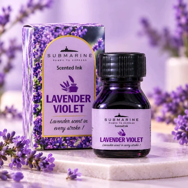 Submarine Lavender Violet Scented Fountain Ink(20ML)