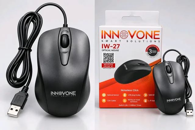 Innovone/Kangaroo Innovone IW-27 Wired Mouse(Noiseless Click )