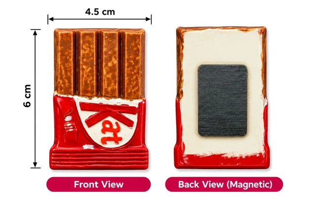 Kitkat Chocolate Shape Fridge Magnet 1 Pc