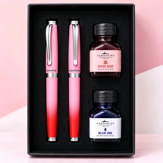 Submarine Rose Red Flavour Fountain Pen