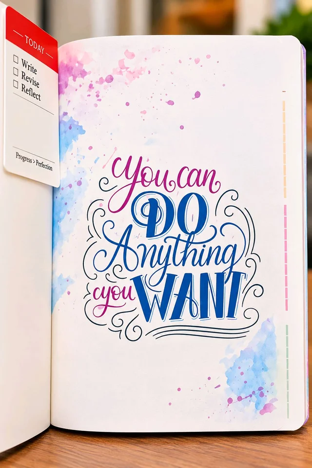 SAYA Saya VIBE Notebook A5 Diary(80 GSM, 192 PAGES)