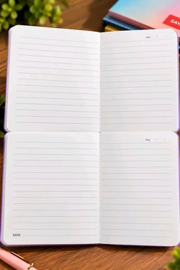 SAYA Saya VIBE Notebook A5 Diary(80 GSM, 192 PAGES)