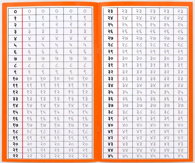 Hrithvi Rewritable Marathi Ujalani Sarav Pustak (Mulakshare & Chaudakhadi)