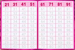 Hrithvi Rewritable Notebook 1 To 100 Number Book