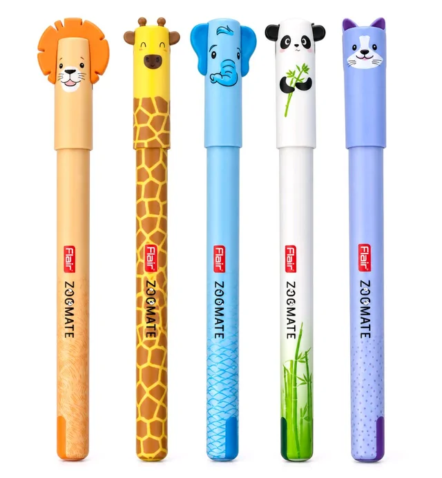 Flair Zoomate Gel Pen Pack Of 5 Nos