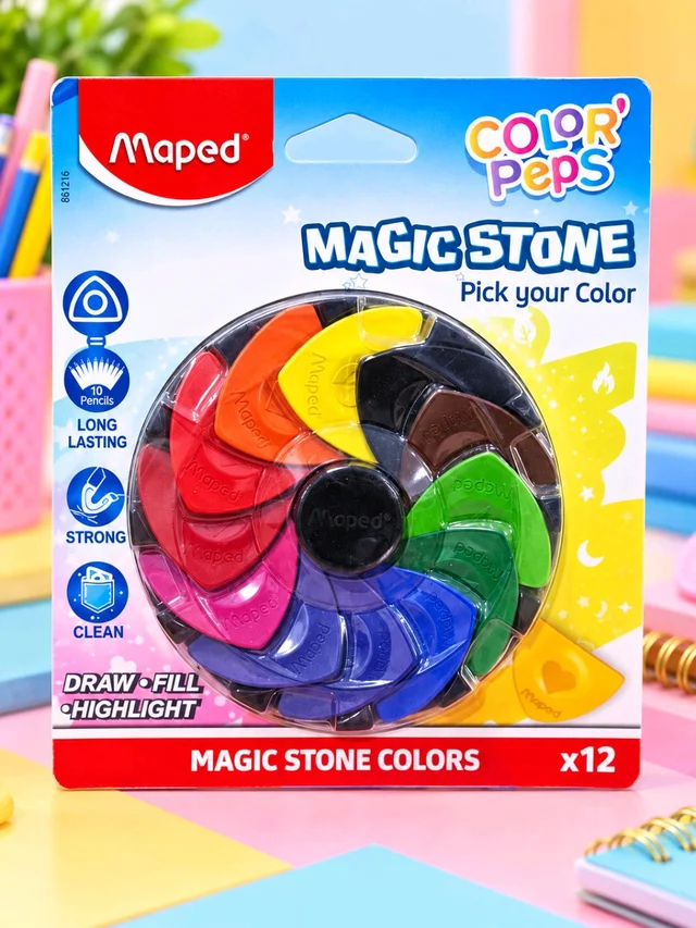 Mapped Magic Stone 12 Shade For Kids