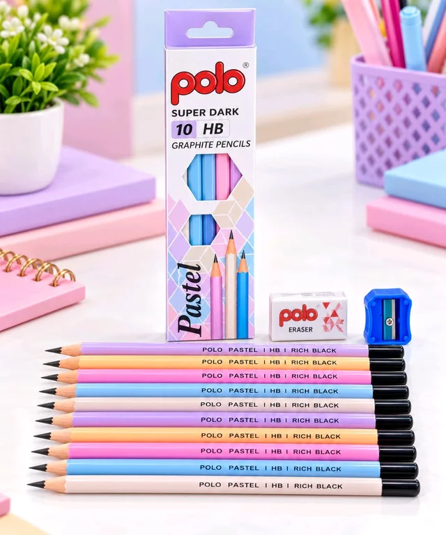 Polo Super Dark 10HB Pencils(10N)