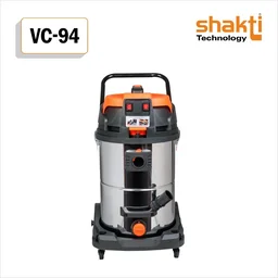 SHAKTI TECHNOLOGY VC 94 | 60 Liter Wet and Dry Vacuum Cleaner With 2600 W Copper Winding Motor