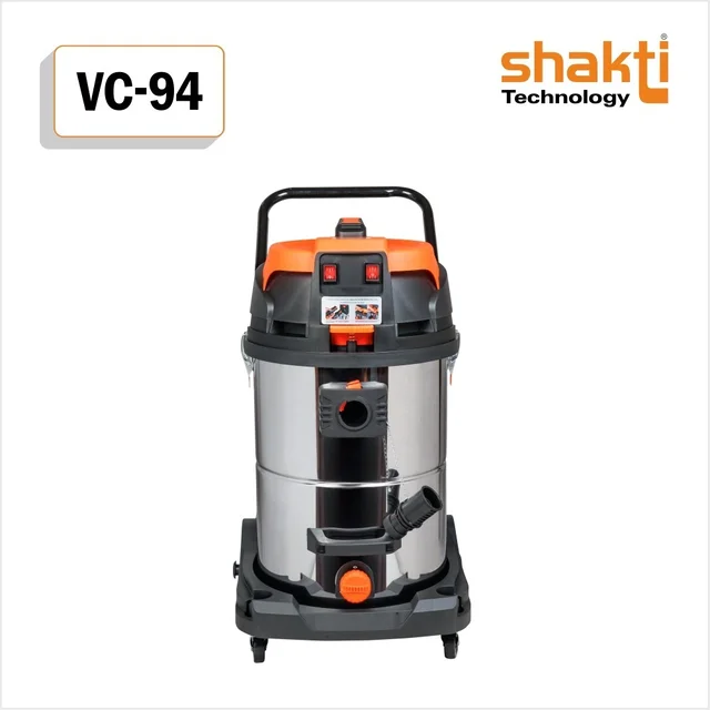 SHAKTI TECHNOLOGY VC 94 | 60 Liter Wet and Dry Vacuum Cleaner With 2600 W Copper Winding Motor