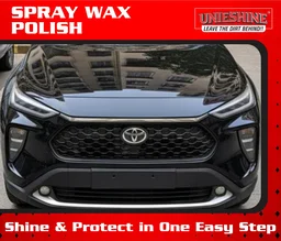 UNIESHINE Premium Liquid Wax Polish 5L | Instant Car & Bike Shine | Spray & Wipe Car Polish | Long-Lasting Paint Protection | Glossy Smooth Finish Wax