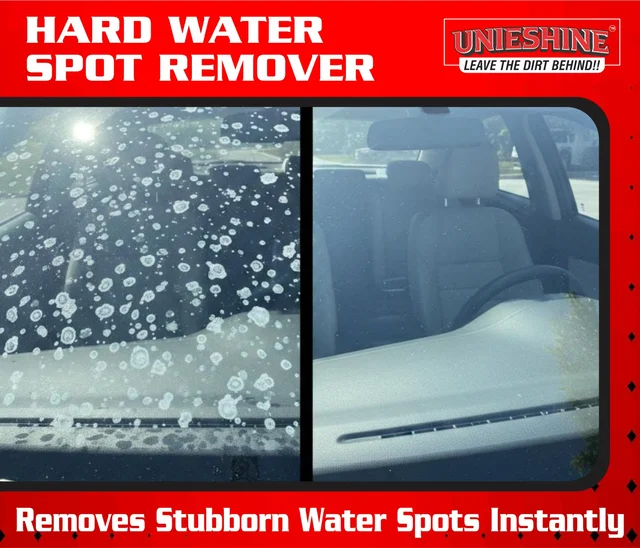 UNIESHINE 1L Hard Water Spot Remover | Glass & Chrome