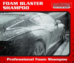 UNIESHINE 1L Foam Wash Car Shampoo – High Foam Snow Foam for Foam Cannon (70ml per 1L Mix) | Streak-Free Car Cleaning
