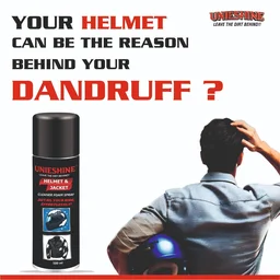 UNIESHINE Helmet & Jacket Cleaner Foam Spray 500ML – Riding Gear Cleaner for Helmets, Jackets, Gloves & Boots | Quick-Dry No-Rinse Dirt, Sweat & Odor Remover