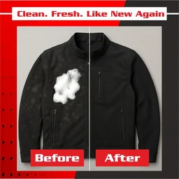 UNIESHINE Helmet & Jacket Cleaner Foam Spray 500ML – Riding Gear Cleaner for Helmets, Jackets, Gloves & Boots | Quick-Dry No-Rinse Dirt, Sweat & Odor Remover