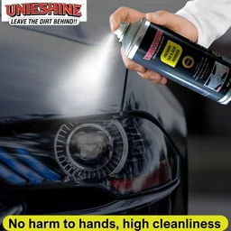 UNIESHINE Tar, Glue & Bug Remover Spray 500ML – Adhesive Remover for Cars, Glass & Painted Surfaces | Fast-Acting Tar, Sticker Residue, Bug Splatter & Grime Cleaner