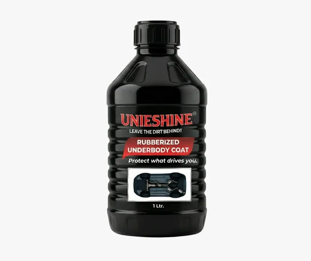 UNIESHINE Rubberized Underbody Coating 1 LTR – Heavy-Duty Anti-Rust, Waterproof & Corrosion Protection for Cars & Vehicles