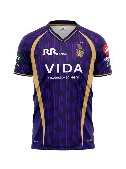Kolkata Knight Riders IPL Jersey 2026 – Premium KKR Fan T-Shirt for Men