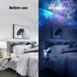 Astronaut Galaxy Projector – Starry Night Light with Nebula Effects