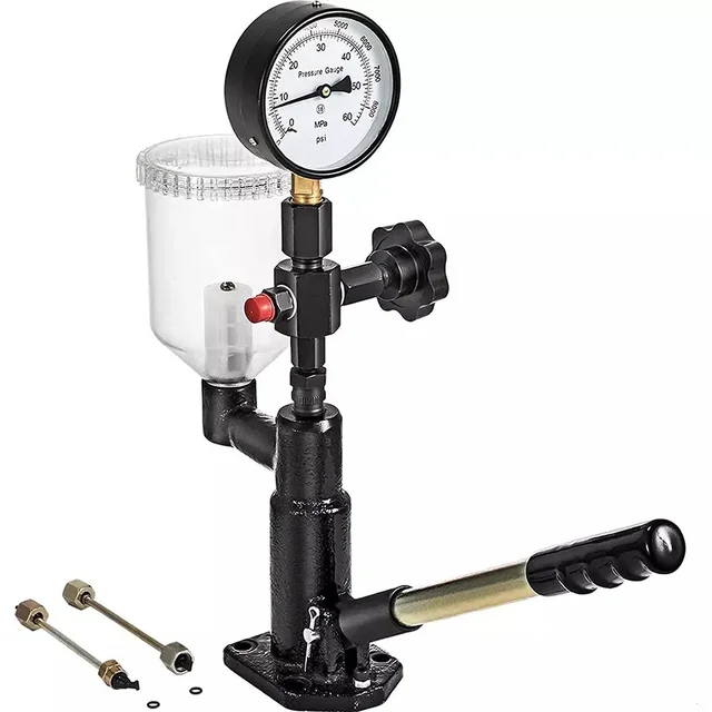 Diesel Fuel Injector Tester Aluminium 0-400 Bar