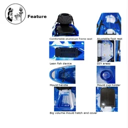 SINGLE SEATER FISHING KAYAK
