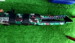 camouflage print life jacket for troops