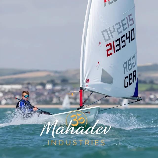 LASER RADIAL SAILING BOAT