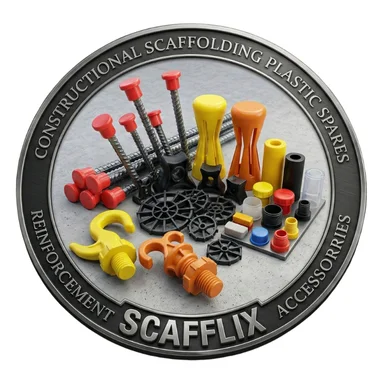 Constructional scaffolding plastic spare