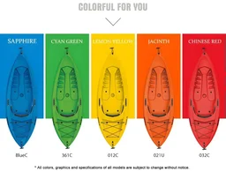 RECREATIONAL SINGLE SEATER KAYAK