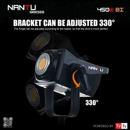 NANTU-450W-BI 20FX with CARRY CASE LUXE SERIES HIGH POWER COB LIGHT