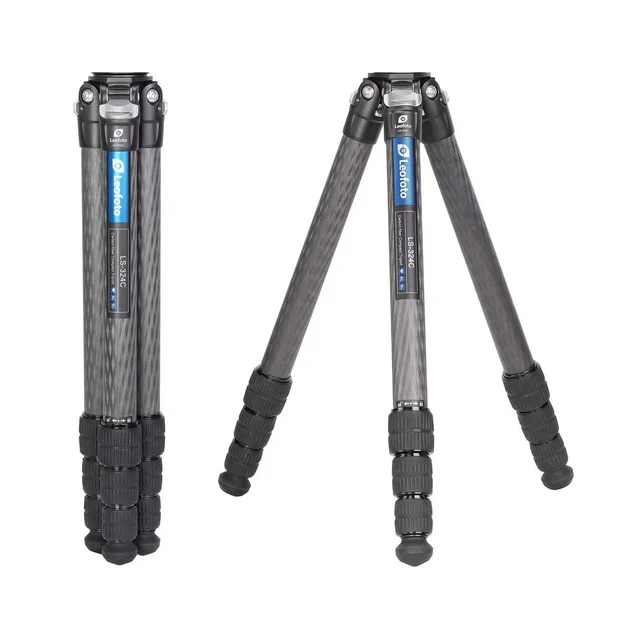 Leofoto LS-324C Ranger Series Compact Carbon Fiber Tripods 4S