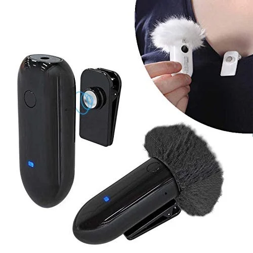 HIFFIN Lensgo LWM-318C Lavalier Wireless Microphone 5 Hour Battery Lifetime Video Mic for Cell Phones Cameras DSLR Gimbal Vlog Audio Interview Lapel Microphone
