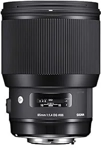 Sigma 85Mm F/1.4 Dg HSM Art Lens for Canon DSLR Camera