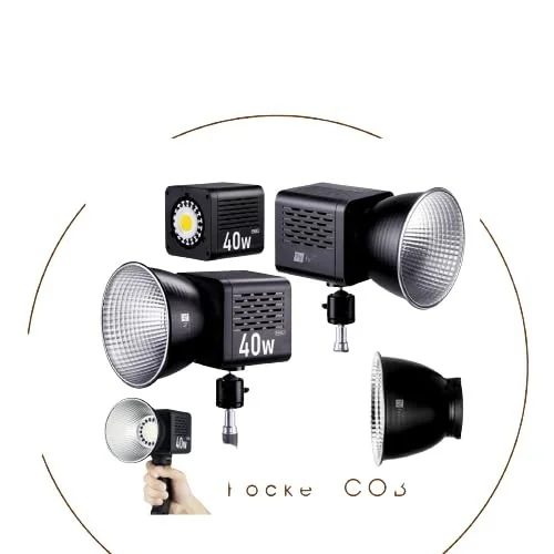 TYFY High Power Pocket LED Photo, Video COB Light with Built in Battery/ 8 Special Light Effects/Suitable for All Kinds of Small Production Photography/Power Saving & Environment Protection