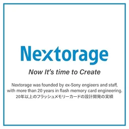 Nextorage 128GB UHS-II V60 SDXC Memory Card Max Read Speed 280MB/s Max Write Speed 100MB/s (F2SE Series)