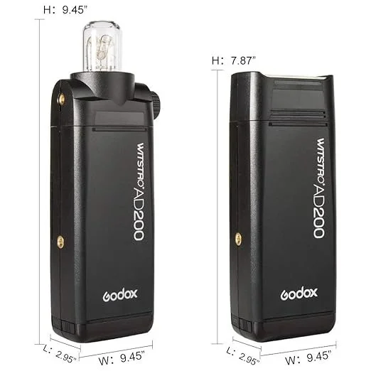 godox GODOX AD 200 Pocket FlasH , Black