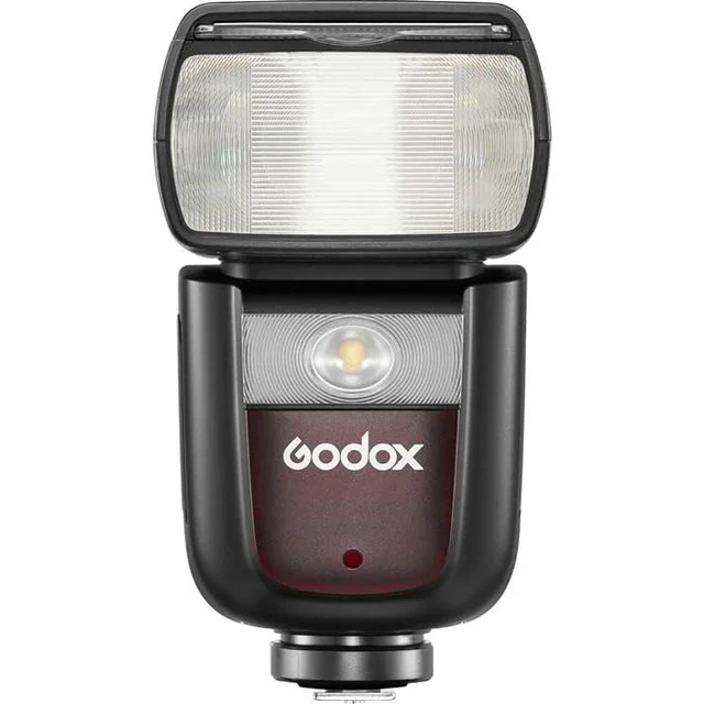 GODOX Ving V860IIIS Speedlight, 76Ws 2.4G HSS Camera Flash, 7.2V/2600mAh Li-ion Battery, 0.01-1.5s Recycle Time, 10 Levels LED Modeling Lamp, for Sony Camera, W/Locking System, Black