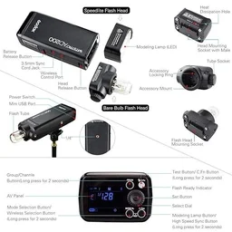 godox GODOX AD 200 Pocket FlasH , Black